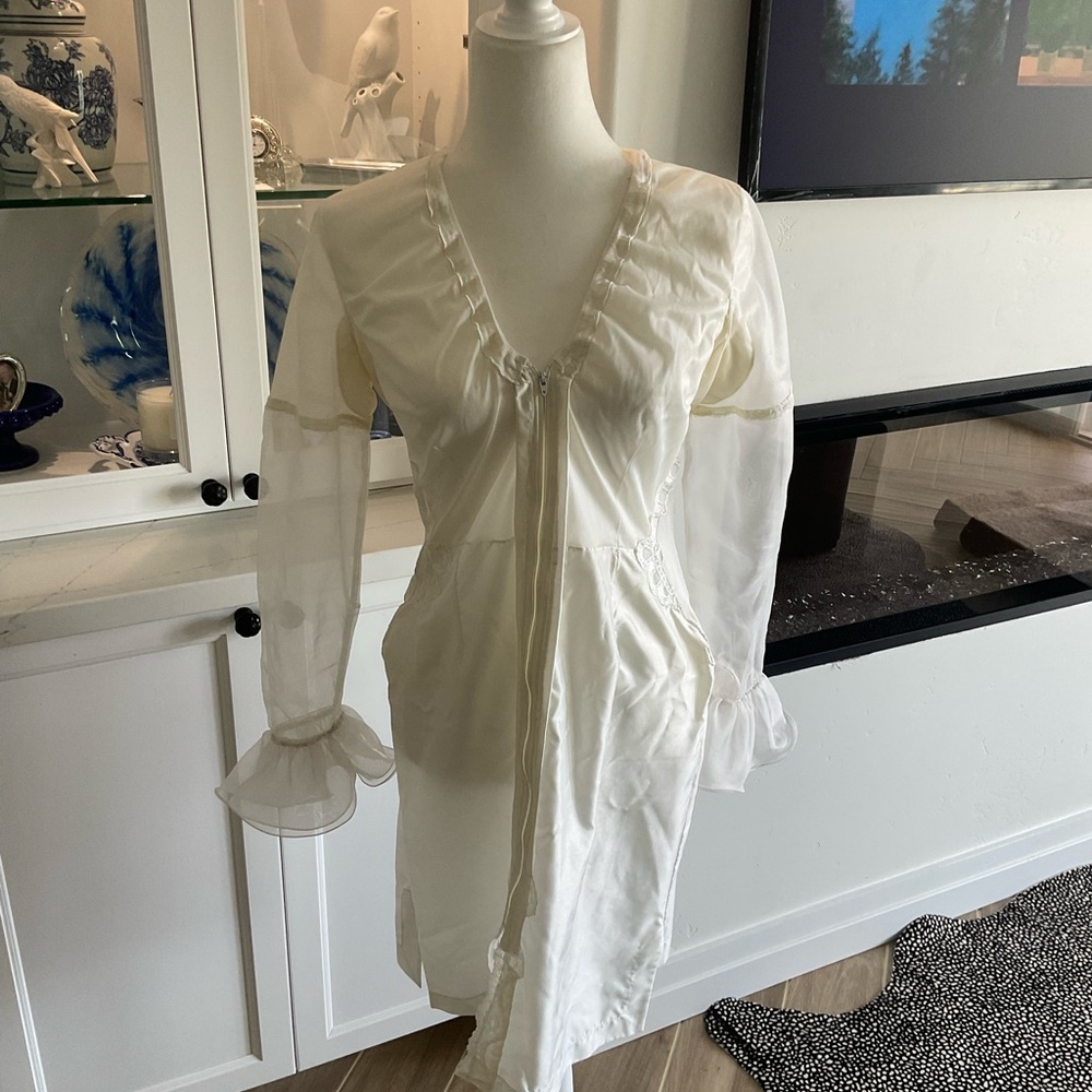White Vintage Slip Dress